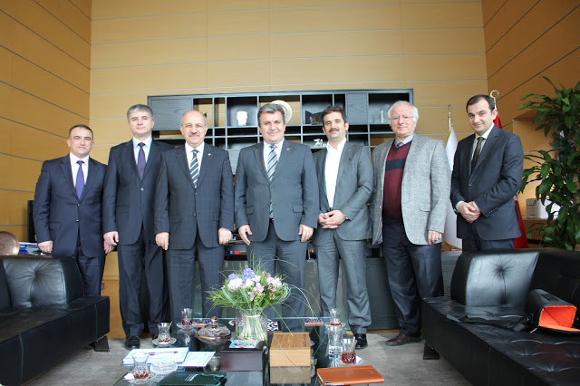 Qafqaz University execs review Turkish technoparks