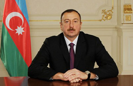 President Aliyev reviews reconstructed N military unit in Hajigabul District