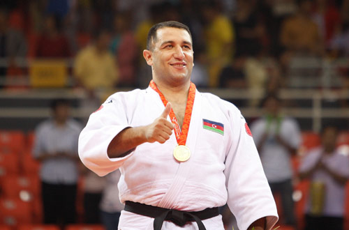 Azerbaijani paralympic judoka wins European gold