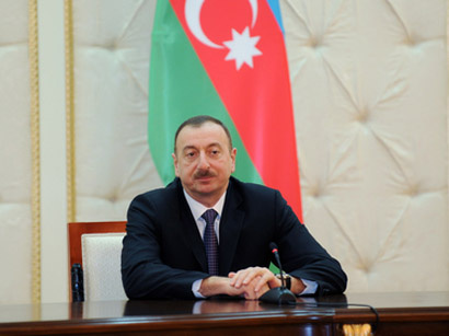 Azeri president meets EU's special rep