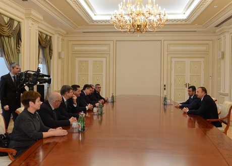 Azerbaijani president receives Russia’s Astrakhan Region delegation