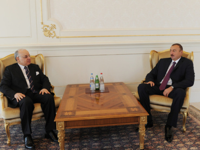 President meets outgoing Egyptian ambassador