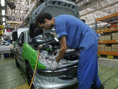 Iran’s car output reaches 455,000