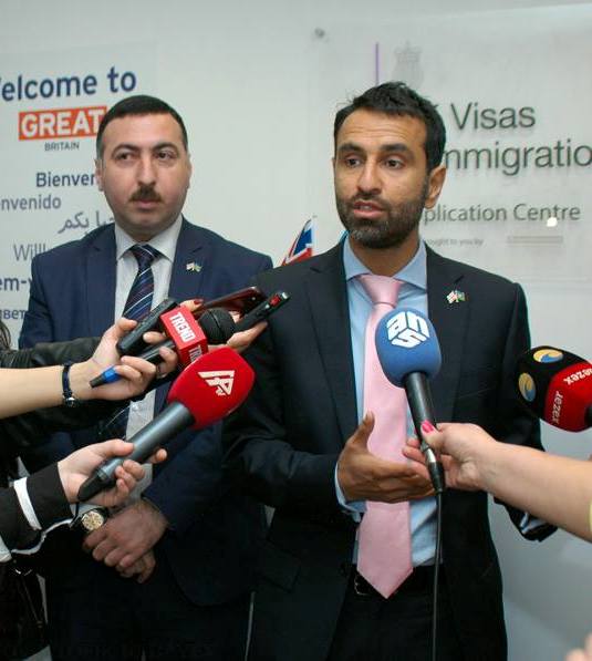 UK Embassy launches new visa center in Baku
