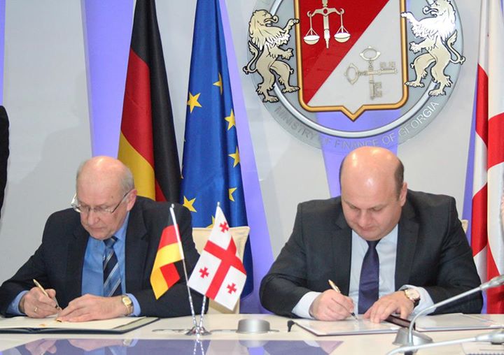 Georgia, Germany ink two financial agreements