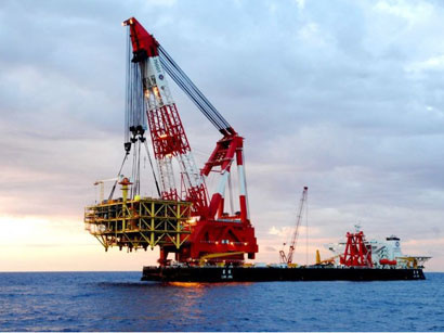 SOCAR opens new Caspian platform