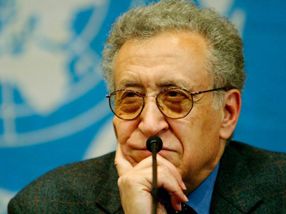 Brahimi does not see Assad in Syria future