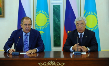 Kazakh, Russian FMs discuss establishment of joint uranium enrichment center