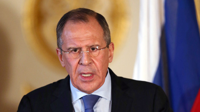 Lavrov says peace in region can be achieved through force