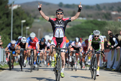 Ukrainian rider first season winner for Synergy Baku