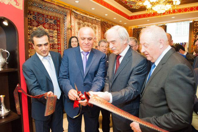 Azerbaijani carpets gallery inaugurated in Moscow