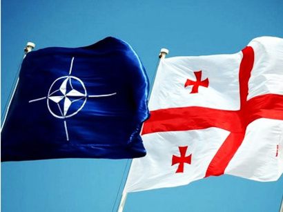 NATO chief supports Georgia's integration into alliance