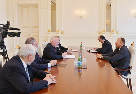 President Aliyev receives OSCE Minsk group co-chairs and Personal Representative of OSCE Chairperson-in-Office