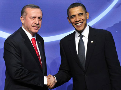 Obama, Erdogan discuss situation in Caucasus