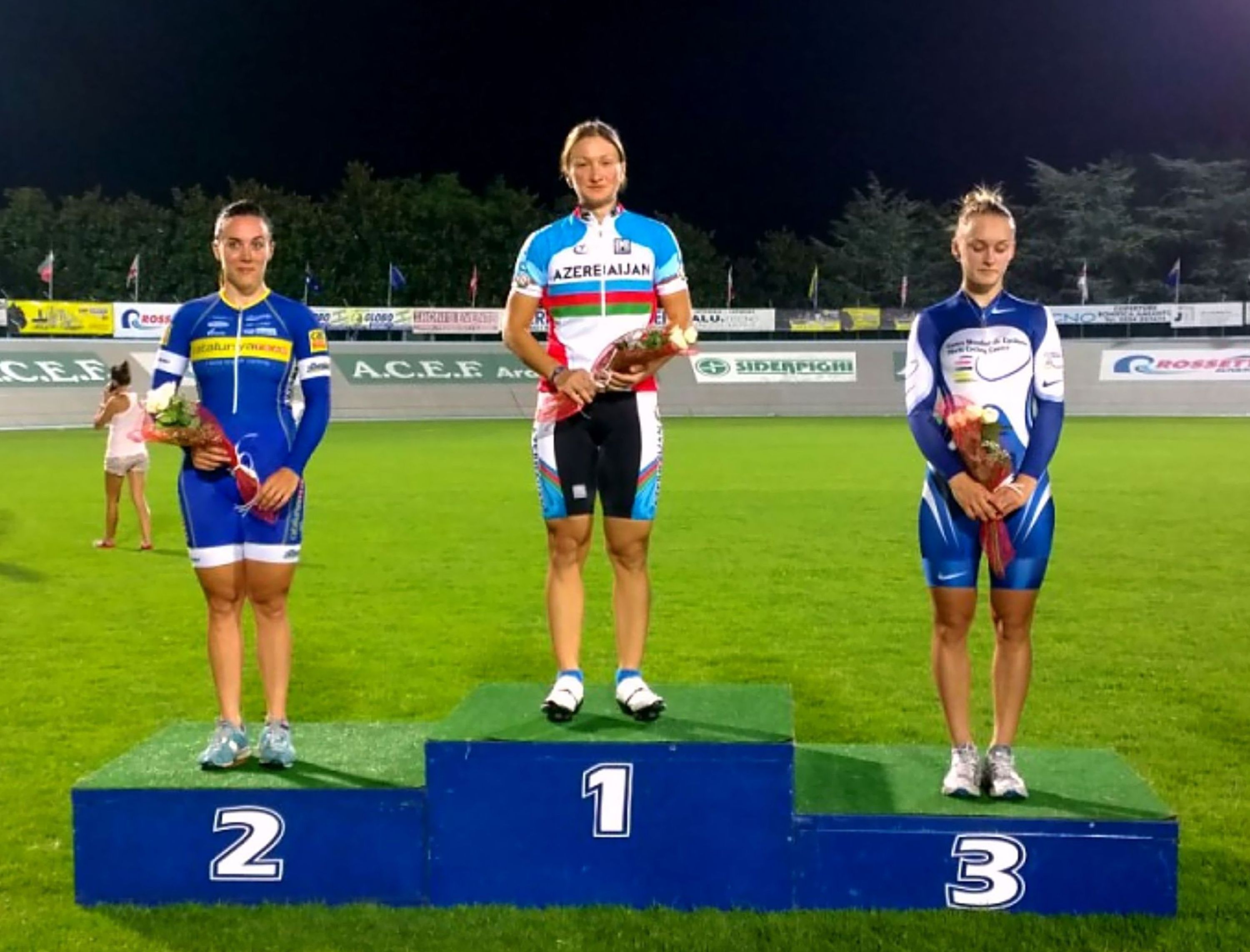 Azerbaijani cyclist shines in Italy