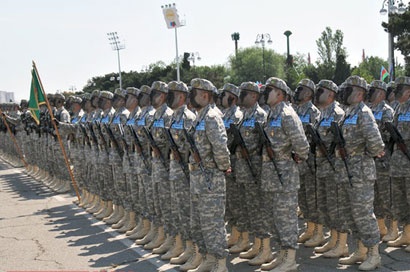 Azerbaijan to change peacekeeping contingent personnel in Afghanistan