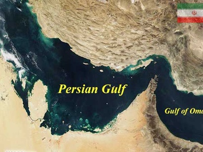 Iranian gas pipe shipment drowned in Persian Gulf