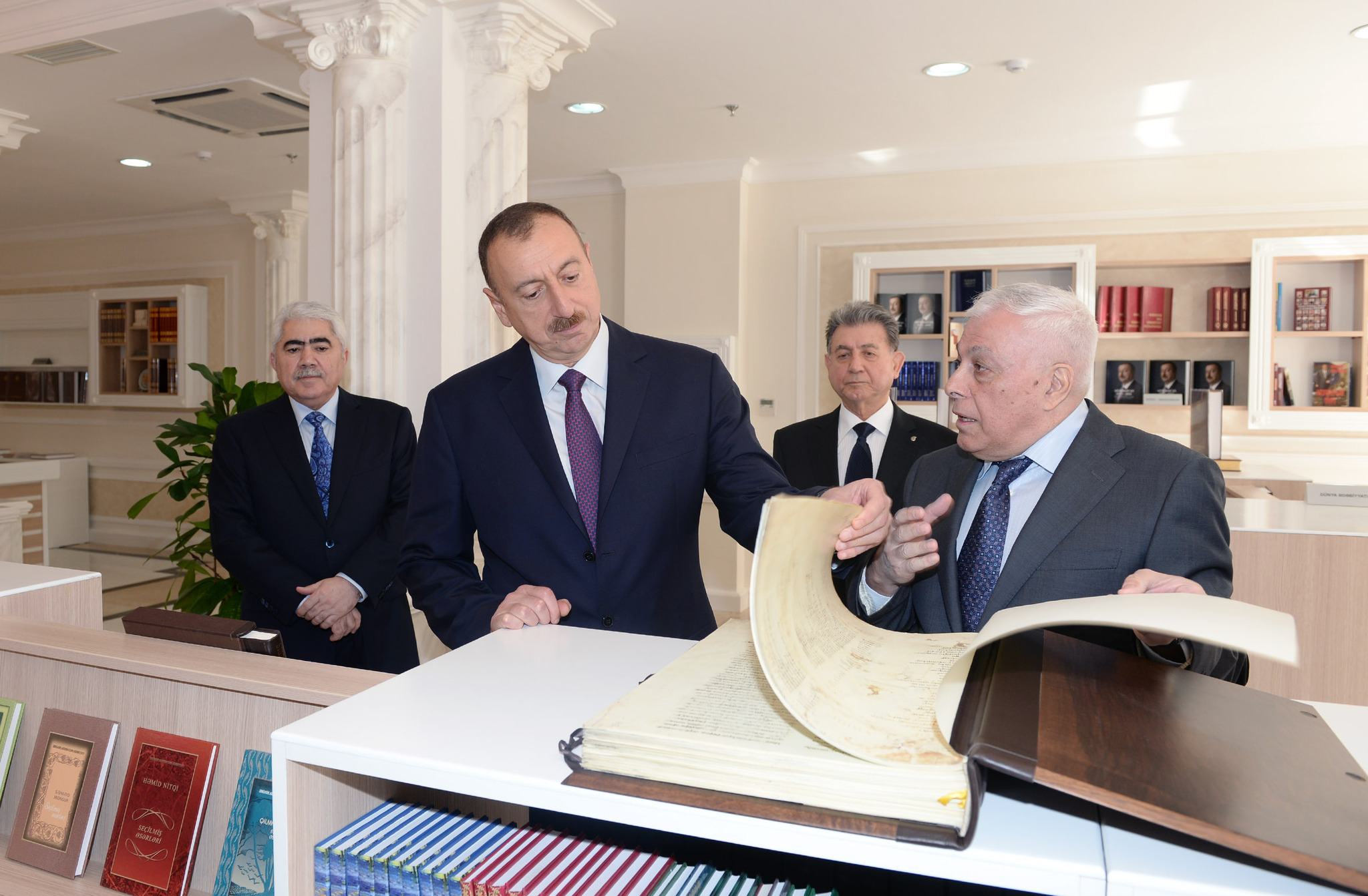 President Aliyev opens National Academy of Sciences' Central Library