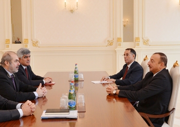 Azerbaijani president receives EU Special Representative for S.Caucasus