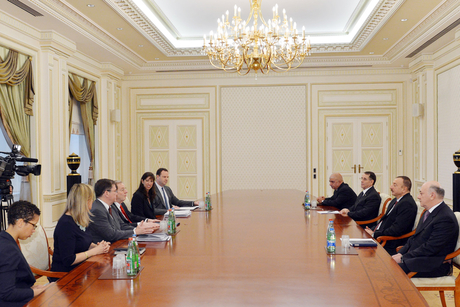 Azerbaijani President receives US Deputy Assistant Secretary of State and Assistant administrator of USAID