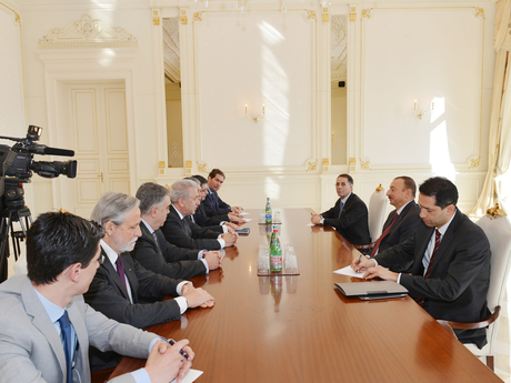 President Aliyev receives Greek FM