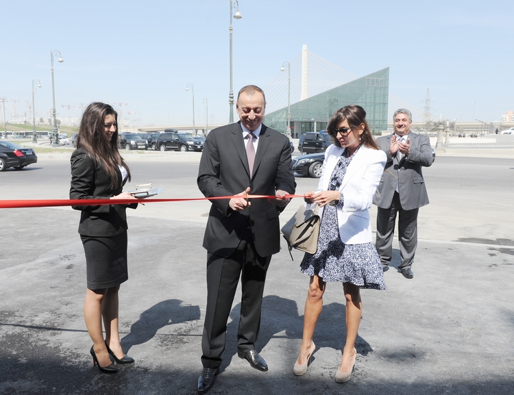 President Aliyev and First Lady open National Gymnastics Arena