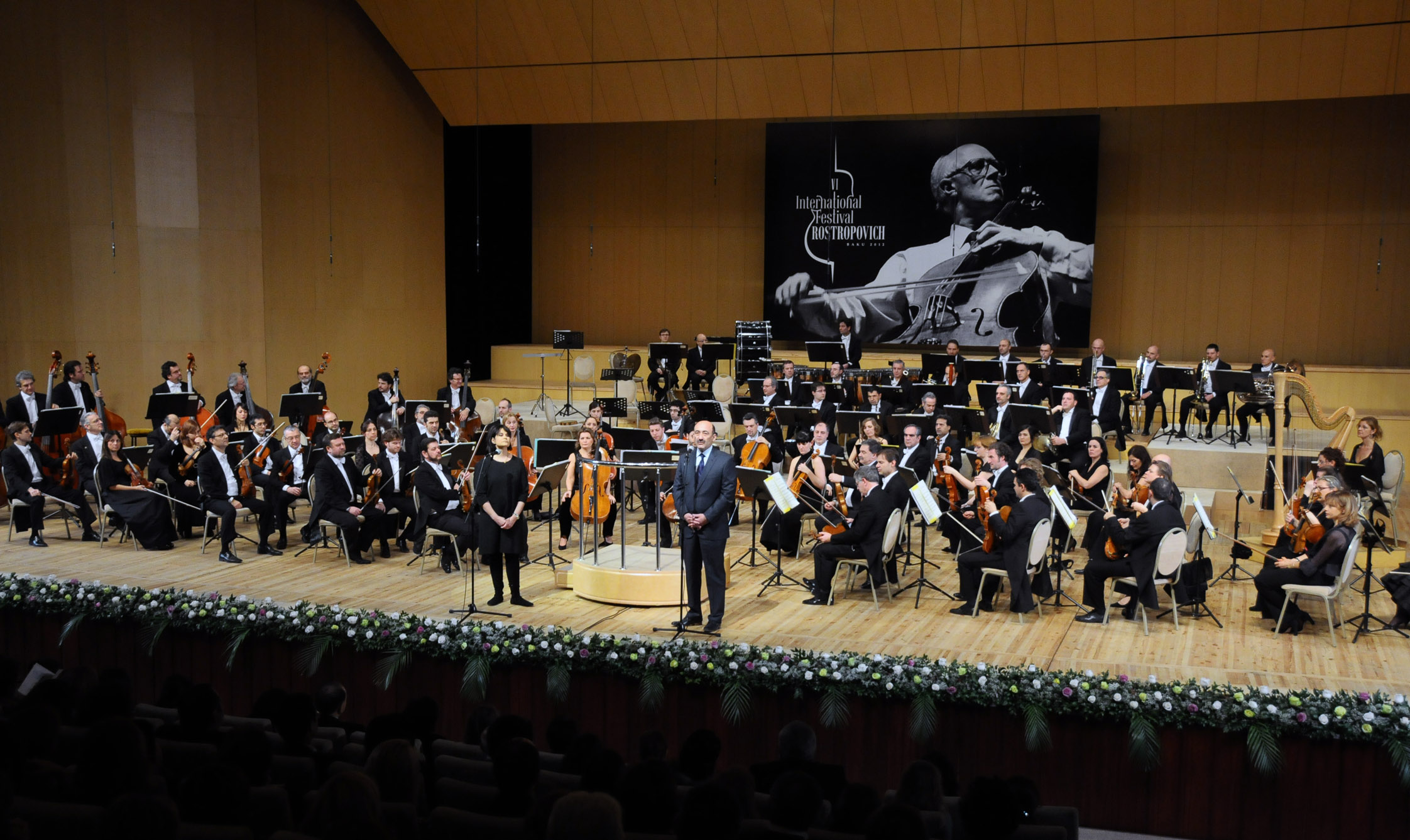 World famous musicians perform at Rostropovich festival in Baku