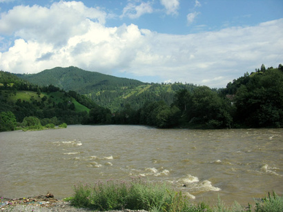 Biogenic substances amount above normal in Kur River