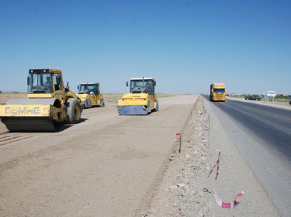 Road works underway in Baku within first European Games