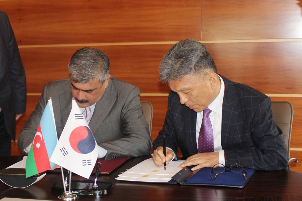 Azerbaijan, South Korea sign economic coop deal