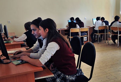 Azerbaijan promotes distance learning, but children's Internet access needs control