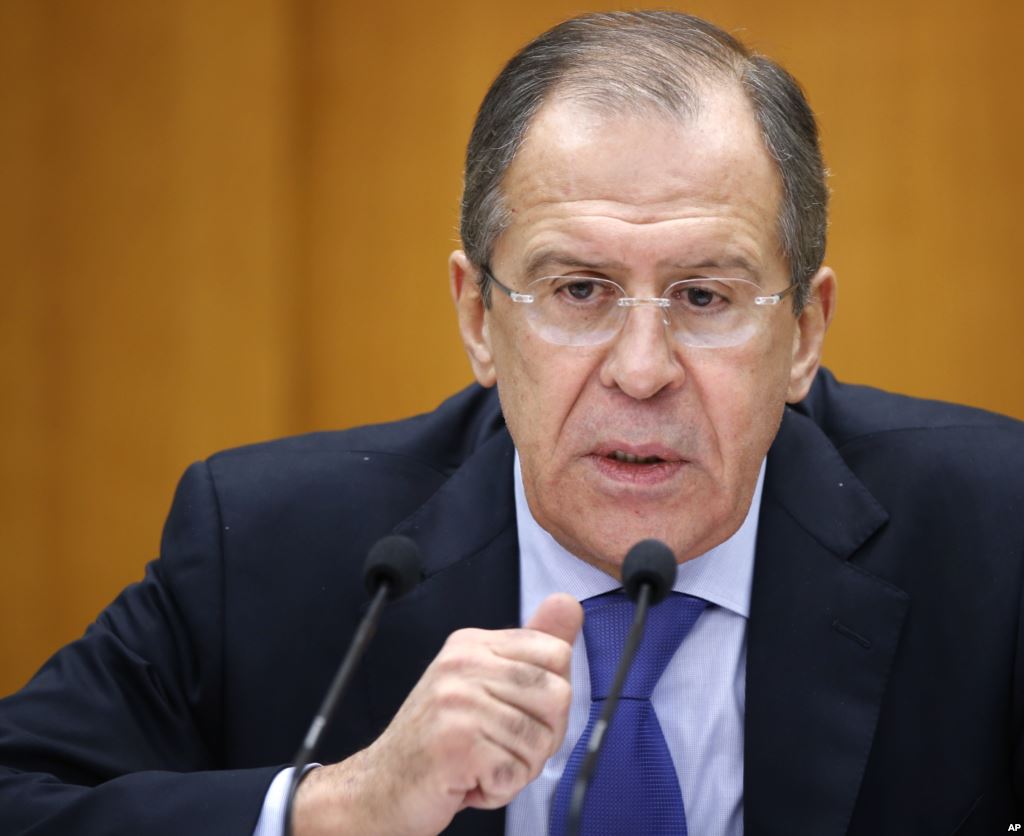 Lavrov calls on Washington to coordinate its actions in Syrian issue