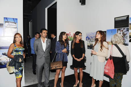 Azerbaijan's first lady attends opening of Venice Biennale