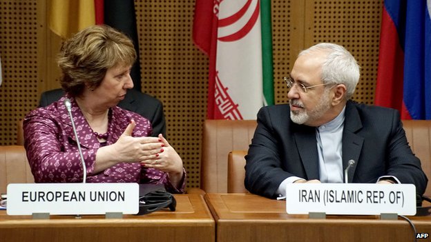 Iran’s Zarif, EU’s Ashton meet ahead of new round of nuclear talks