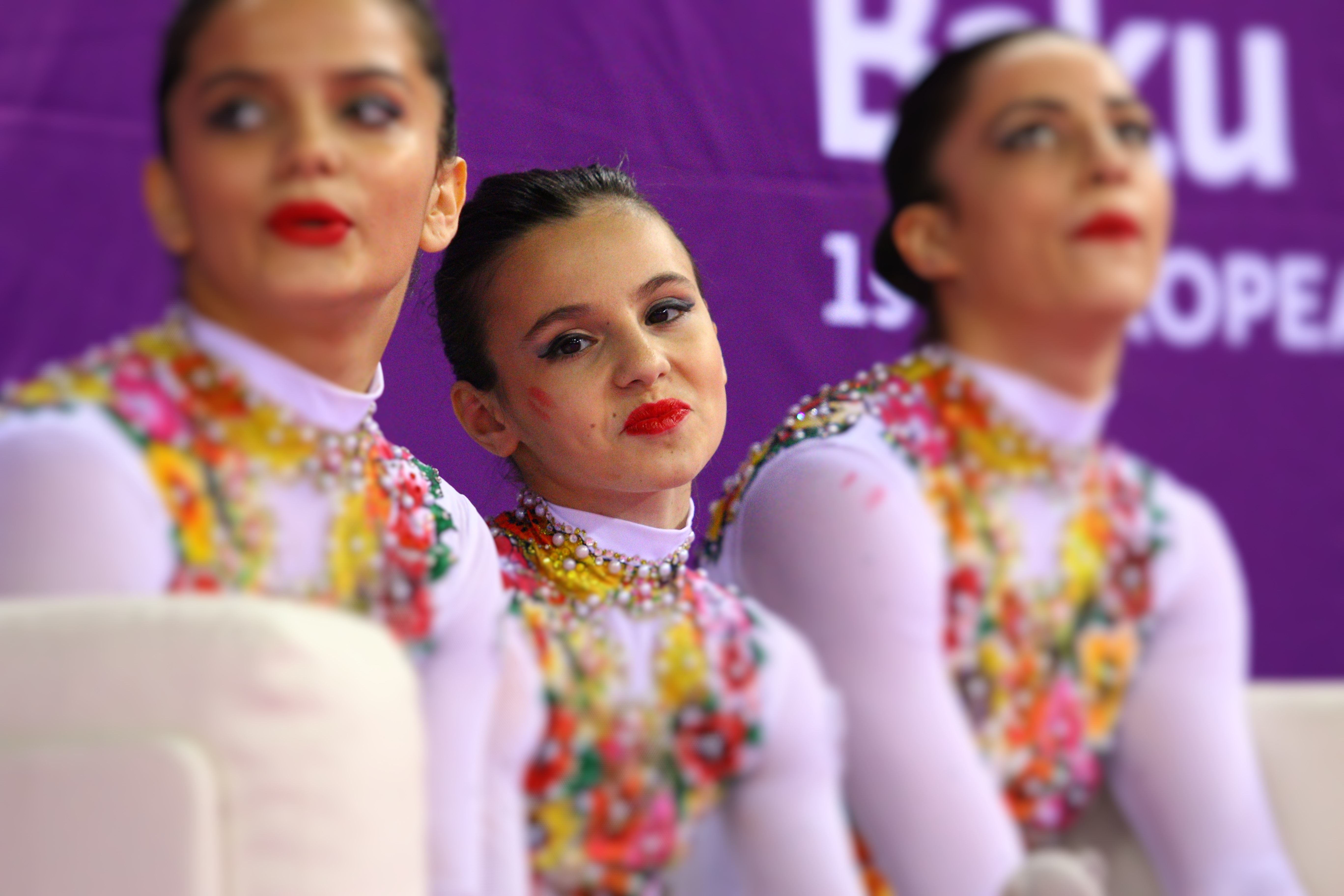 Azerbaijani gymnasts leave step away from medal