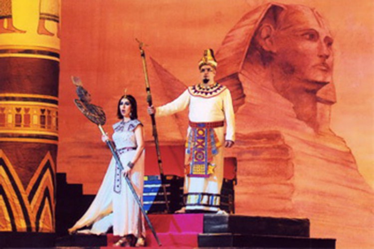 "Aida" opera staged in Baku