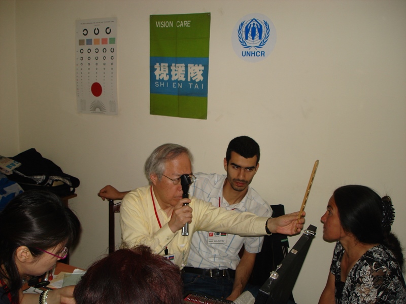 Japanese Fuji Optical starts aid mission in Azerbaijan