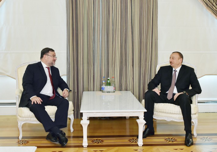 President Aliyev receives OSCE Project Co-ordinator in Baku