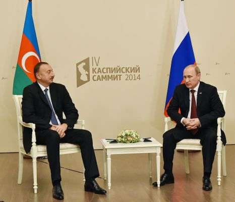 President Aliyev holds bilateral meetings in Astrakhan