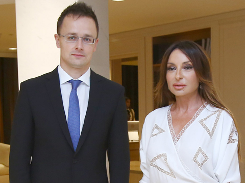 First Lady praises Azerbaijan-Hungary relations