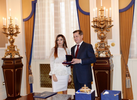 First Lady receives Astrakhan Oblast Order of Merit