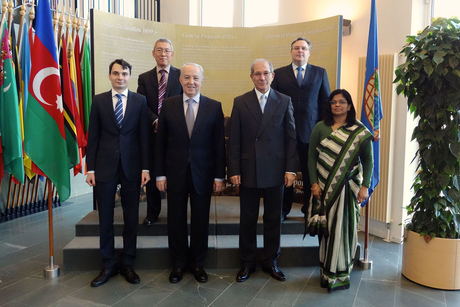 Azerbaijan`s ambassador hands over his credentials to OPCW head