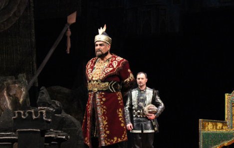 "Emir Teymur" goes on stage in Baku