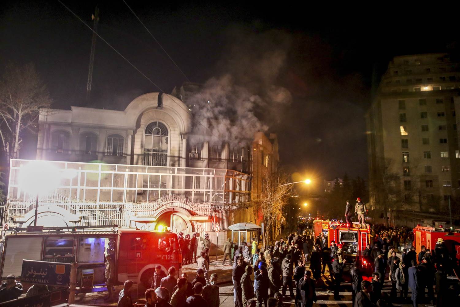IRGC says storming Saudi embassy in Tehran 'organized move'