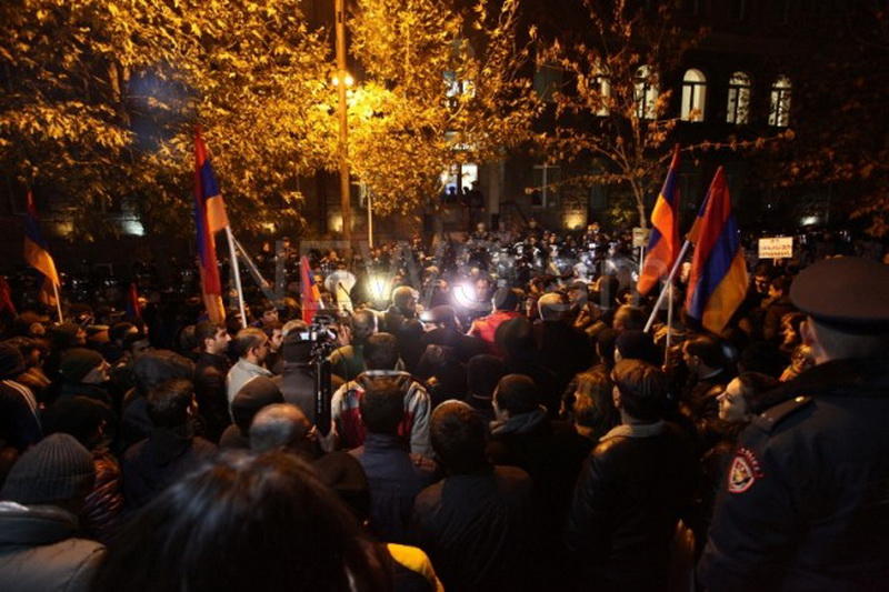 Criminal case on mass riots filed in Armenia