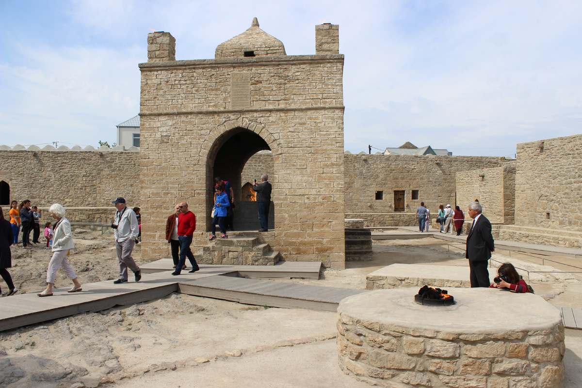 Ateshgah Temple, example of Azerbaijani ancient history