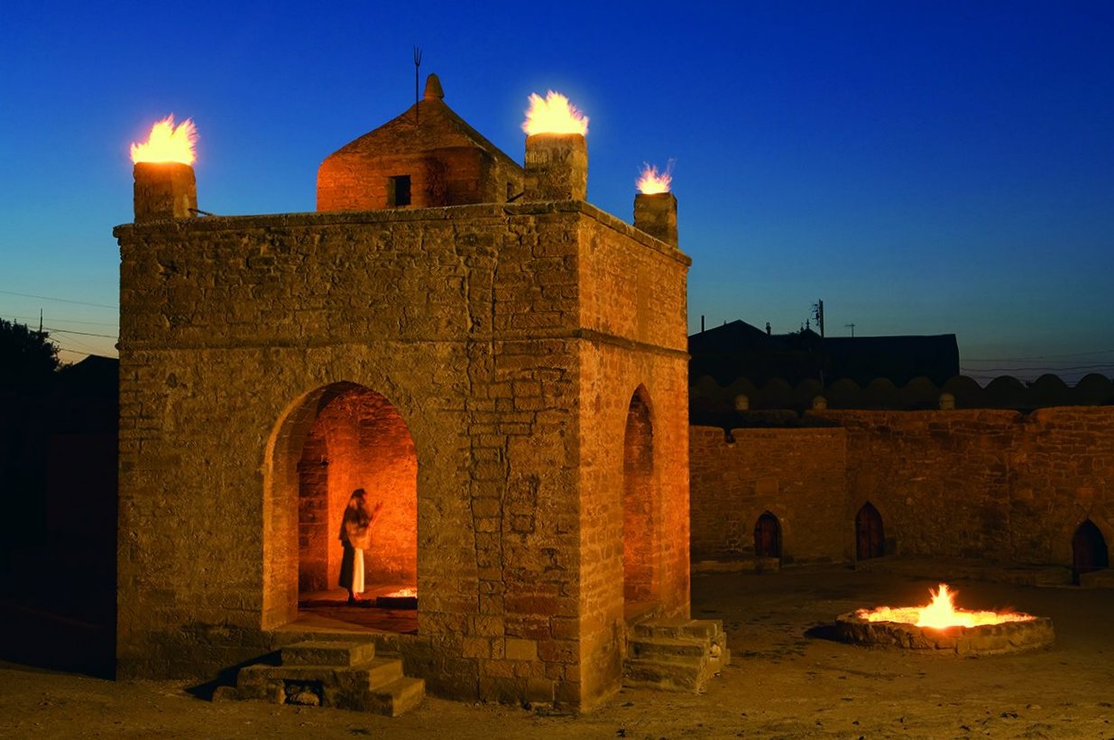 Sacred energy of Ateshgah temple