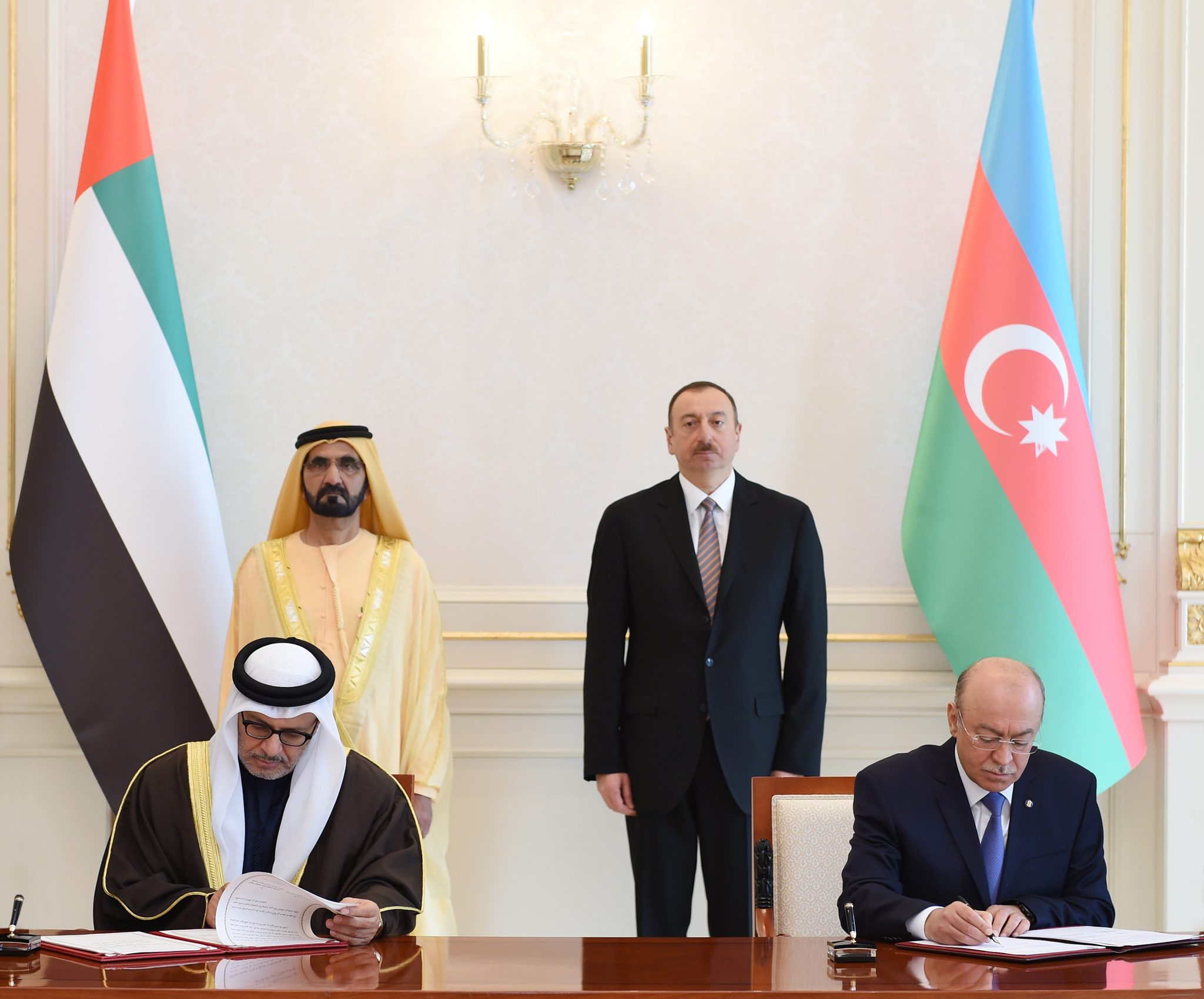 Azerbaijan, UAE sign documents on bilateral cooperation - UPDATE