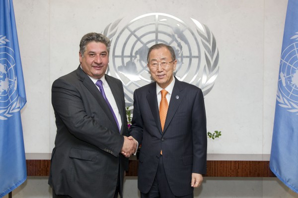 Youth, Sports Minister meets UN Secretary-General