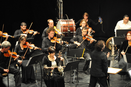 Azerbaijani musicians perform as part of Dresden Symphony Orchestra in Palestine
